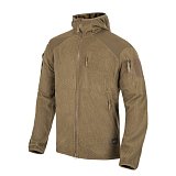 Bunda ALPHA HOODIE Jacket (Grid Fleece) - HELIKON